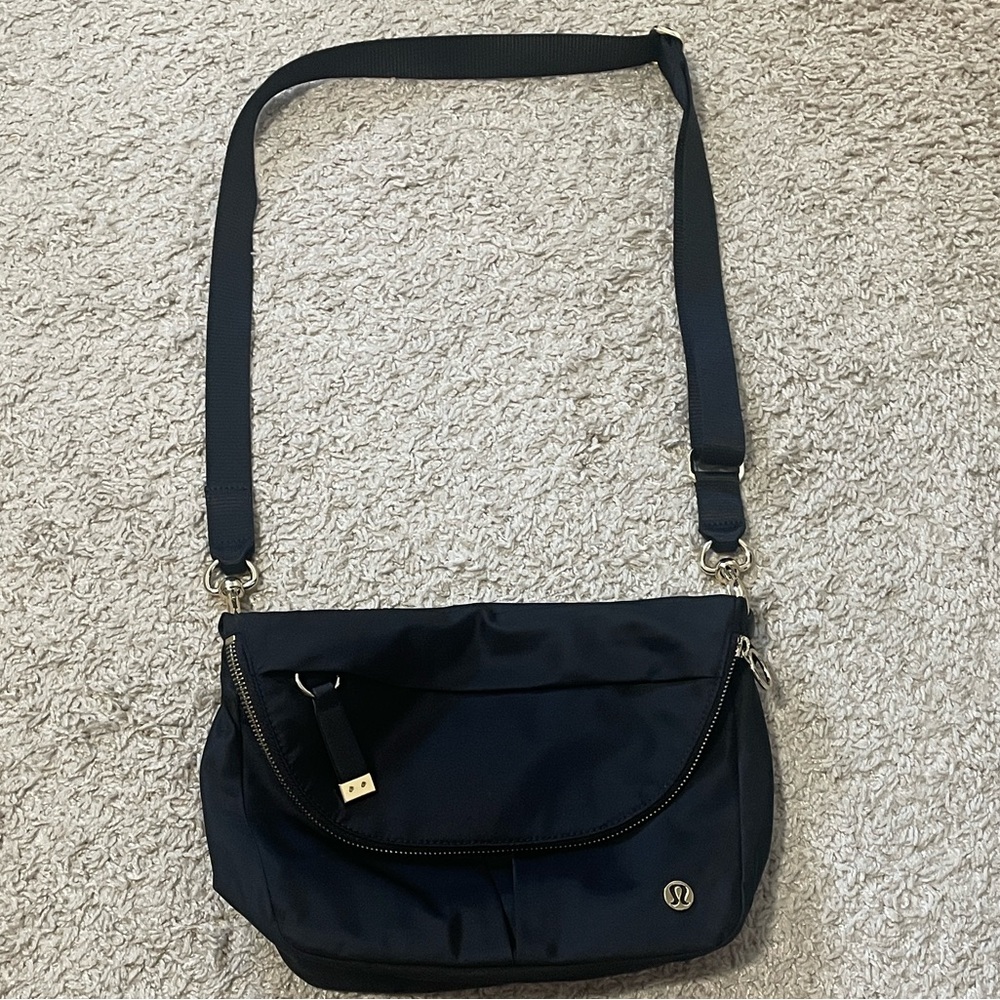 lululemon athletica Navy Crossbody Bag